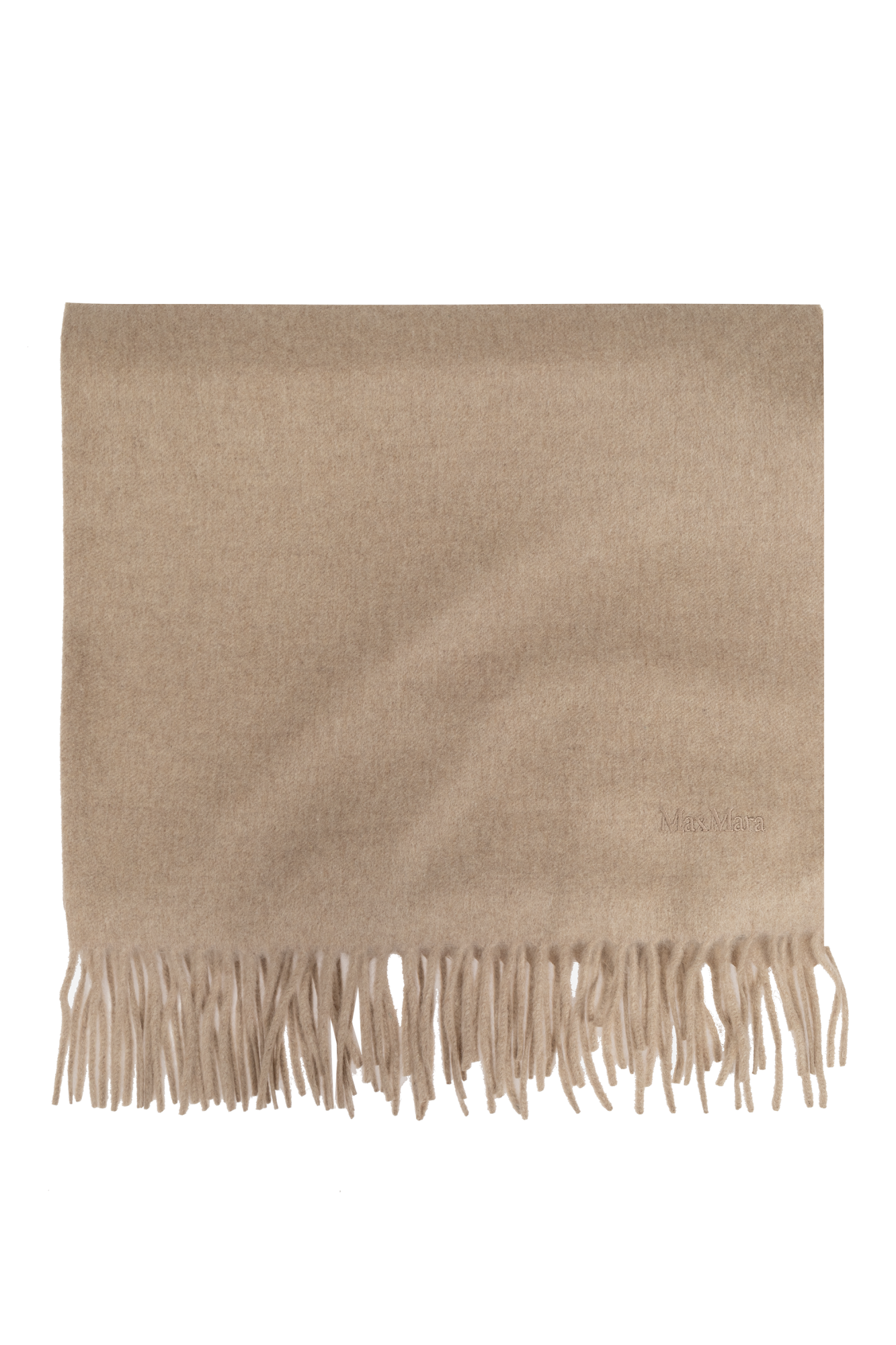 Beige Cashmere scarf 'Baci' Max Mara - Vitkac Italy